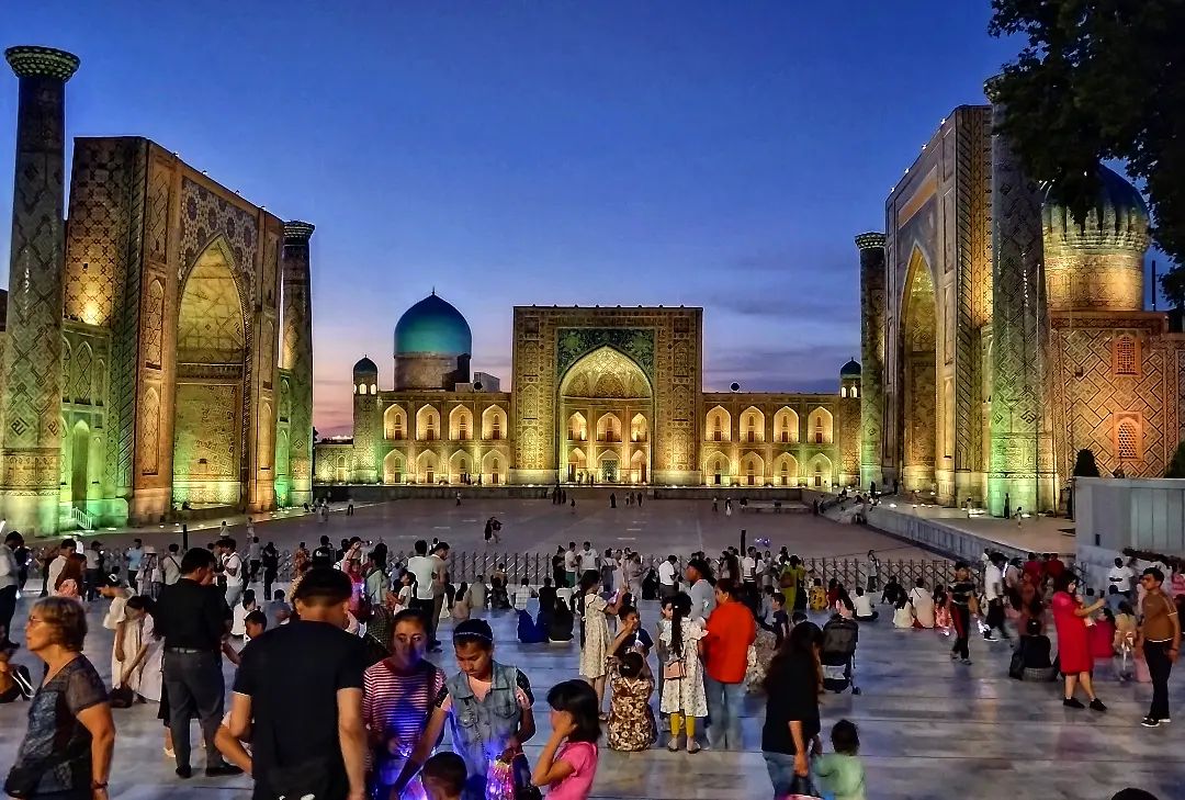 Samarkand on the Great Silk Road